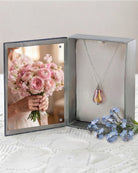 Cara Keepsakes Murano Glass Pendant Urns Murano Glass Pendant Urn - 'Loving Whispers' Drop
