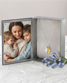 Cara Keepsakes Murano Glass Pendant Urns Murano Glass Pendant Urn - 'Loving Whispers' Olive