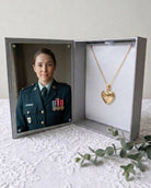 Cara Keepsakes Gold Pendant Urns 'Forget Me Not' Pendant Urn (10K)