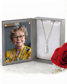 Cara Keepsakes Stainless Steel Stainless Steel Raindrop Urn