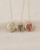Cara Keepsakes Gold Locket Urns Gold Filigree Heart Locket Urn (14K)