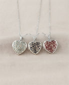 Cara Keepsakes Gold Locket Urns White Gold Filigree Heart Locket Urn (14K)