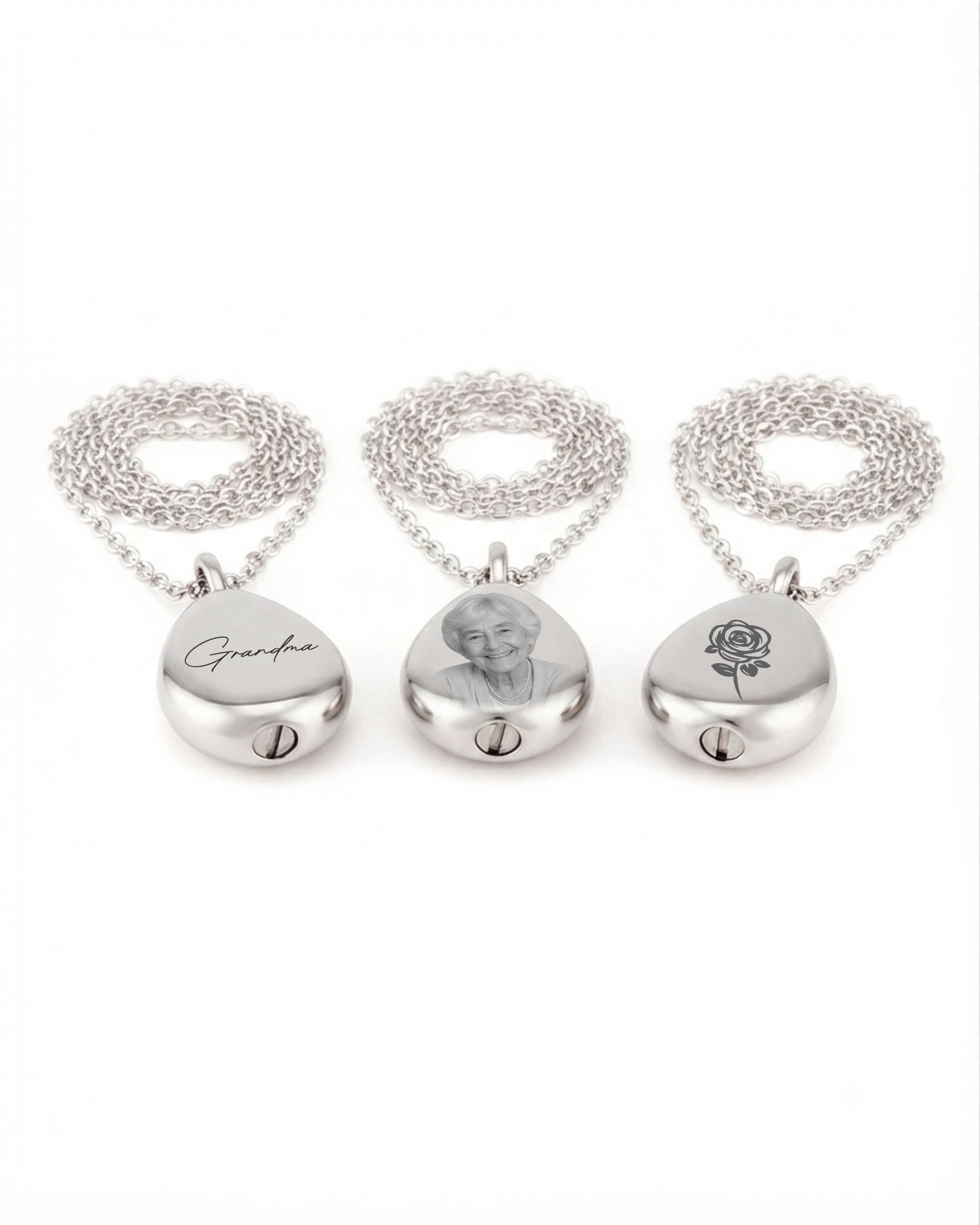 Cara Keepsakes Stainless Steel Stainless Steel Teardrop Urn