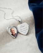 Cara Keepsakes Silver Locket Urns Silver Angel Wing Locket Urn