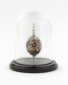 Cara Keepsakes Keepsake Urn Mini Urn with Glass Dome Keepsake Urn - "Everlasting Embrace"