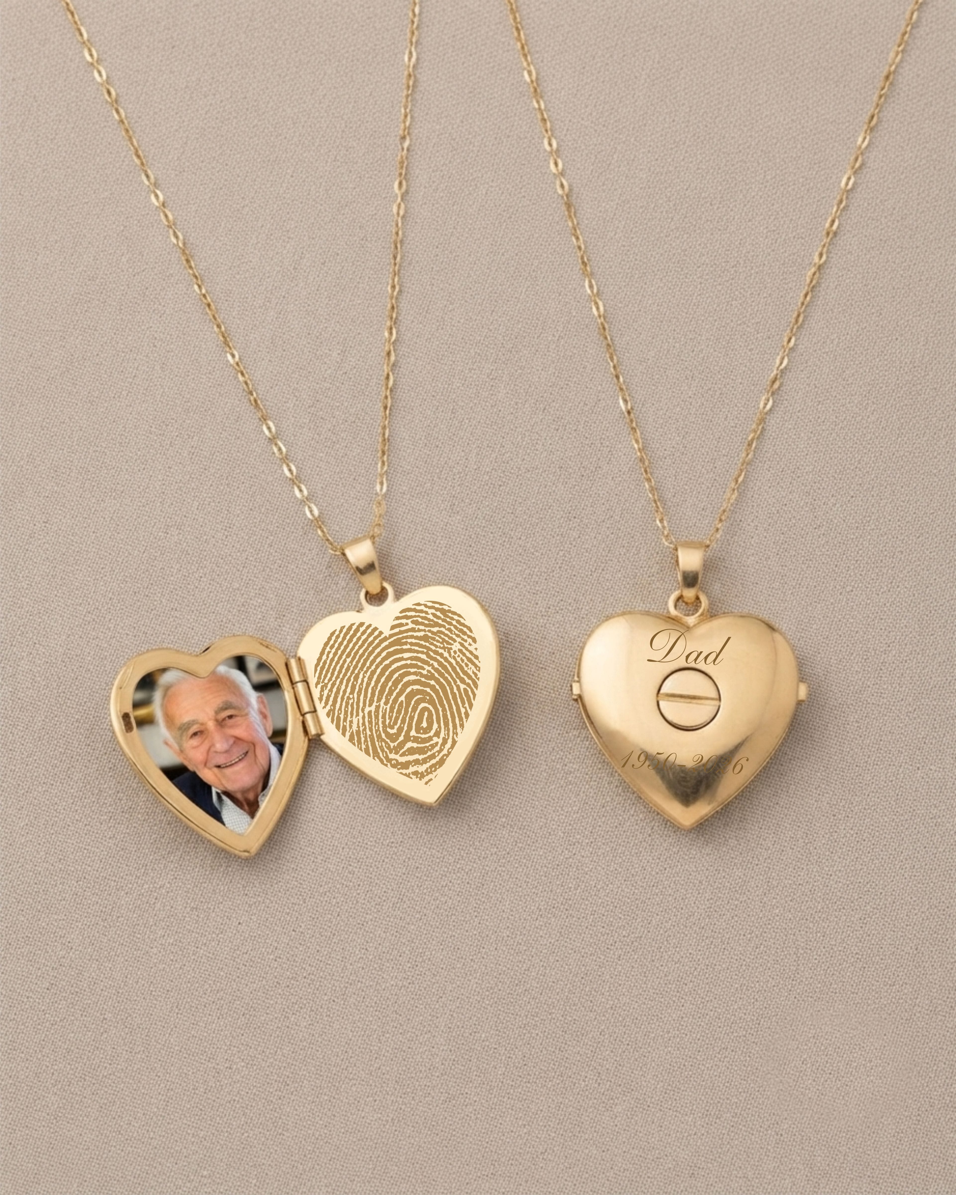 Cara Keepsakes Gold Locket Urns Gold Heart Locket Urn - Diamond Cut (10K)