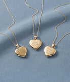 Cara Keepsakes Gold Pendant Urns Gold Heart Pendant Urn (10K)