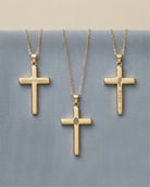 Cara Keepsakes Gold Pendant Urns Gold Cross Pendant Urn (10K)