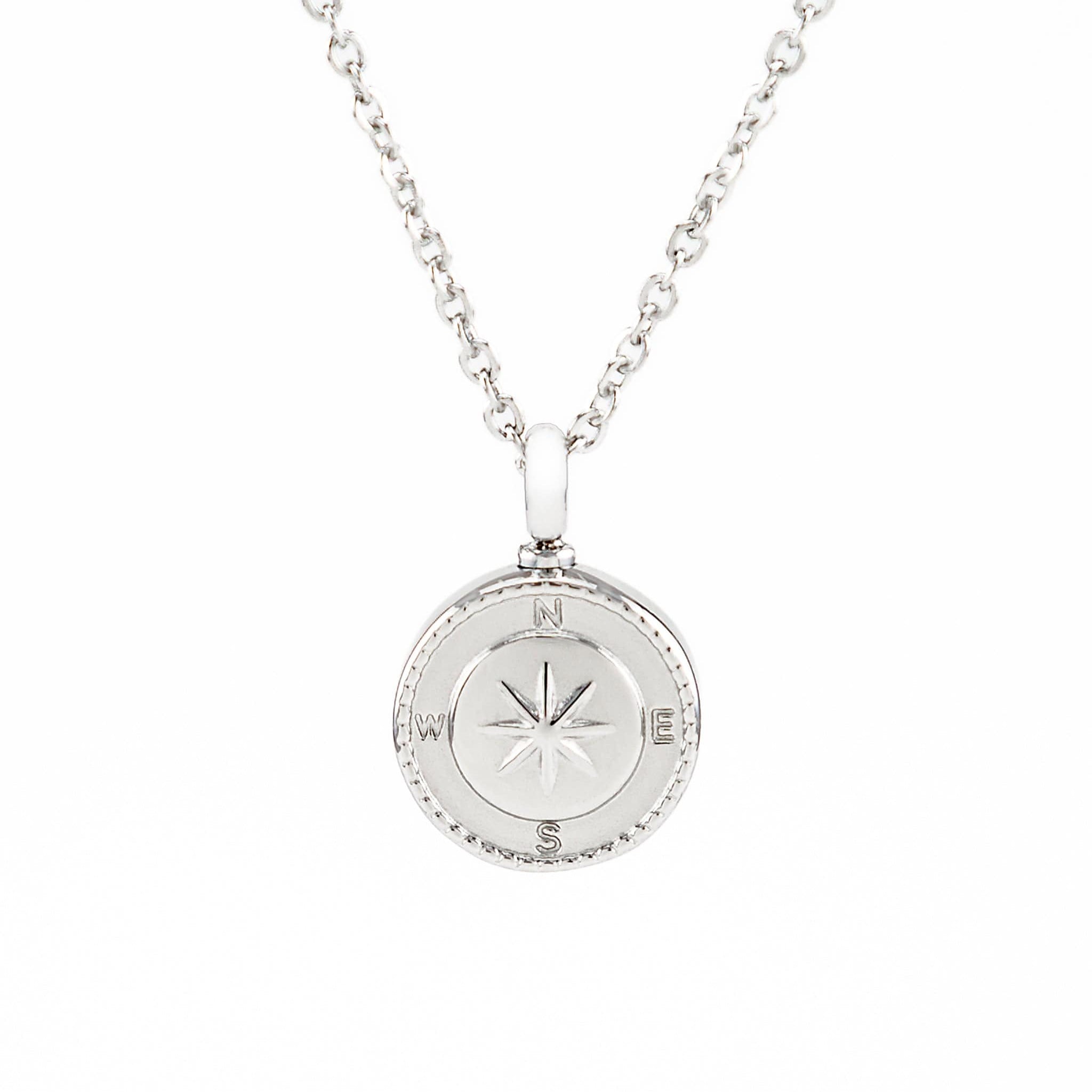 Cara Keepsakes Stainless Steel Small Stainless Steel Compass Urn