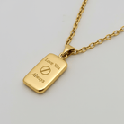 Cara Keepsakes Gold Pendant Urns Gold Rectangle Pendant Urn (10K)