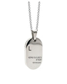 Cara Keepsakes Stainless Steel 'Keeping You Close To My Heart' Tag Urn