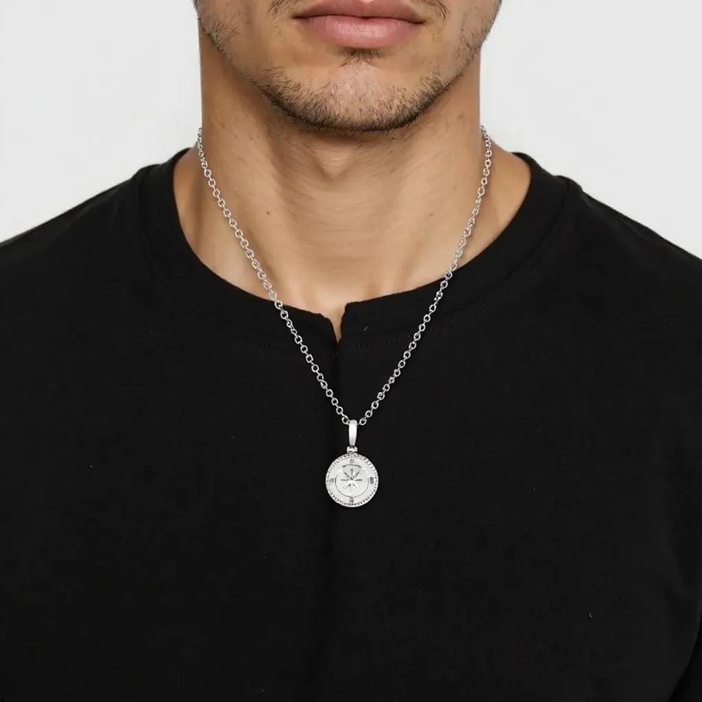 Cara Keepsakes Stainless Steel Stainless Steel Compass Urn