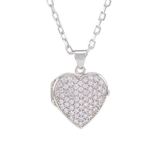 Cara Keepsakes Silver Locket Urns Eternal Light Locket Urn