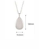 Cara Keepsakes Stainless Steel Stainless Steel Teardrop Urn