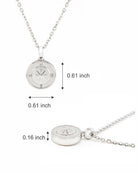 Cara Keepsakes Stainless Steel Small Stainless Steel Compass Urn