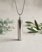 Cara Keepsakes Stainless Steel Stainless Steel Cylinder Urn