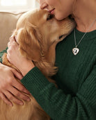 Cara Keepsakes Silver Locket Urns Dog Locket Urn