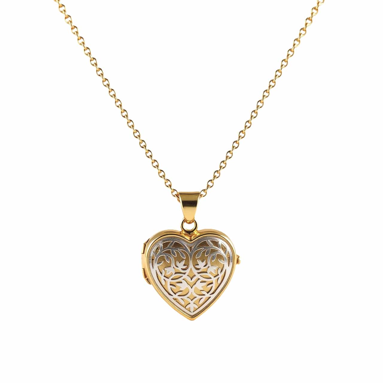 Cara Keepsakes Gold Locket Urns 'Heirloom' Locket Urn (10K)