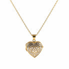 Cara Keepsakes Gold Locket Urns 'Heirloom' Locket Urn (10K)