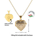 Cara Keepsakes Gold Locket Urns 'Heirloom' Locket Urn (10K)
