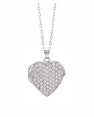 Cara Keepsakes Silver Locket Urns Eternal Light Locket Urn