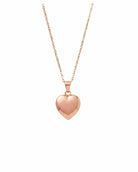 Cara Keepsakes Gold Pendant Urns Small Gold Heart Pendant Urn (10K)