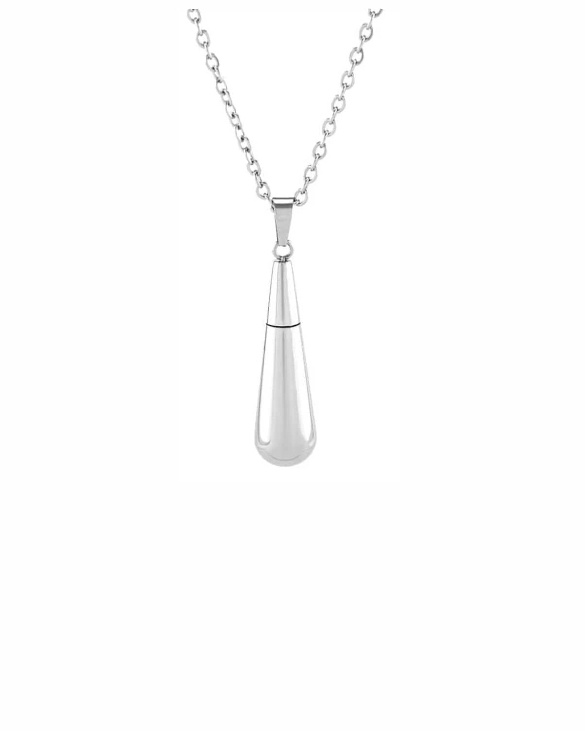 Cara Keepsakes Stainless Steel Stainless Steel Raindrop Urn