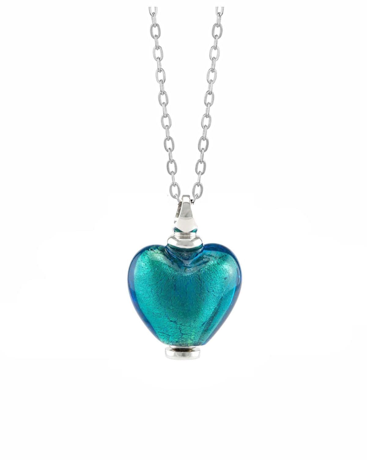 Cara Keepsakes Murano Glass Heart Urns Murano Glass Heart Urn - December