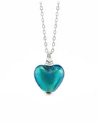 Cara Keepsakes Murano Glass Heart Urns Murano Glass Heart Urn - December