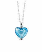 Cara Keepsakes Murano Glass Heart Urns Murano Glass Heart Urn - March