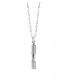 Cara Keepsakes Silver Pendant Urns Cylinder Pendant Urn