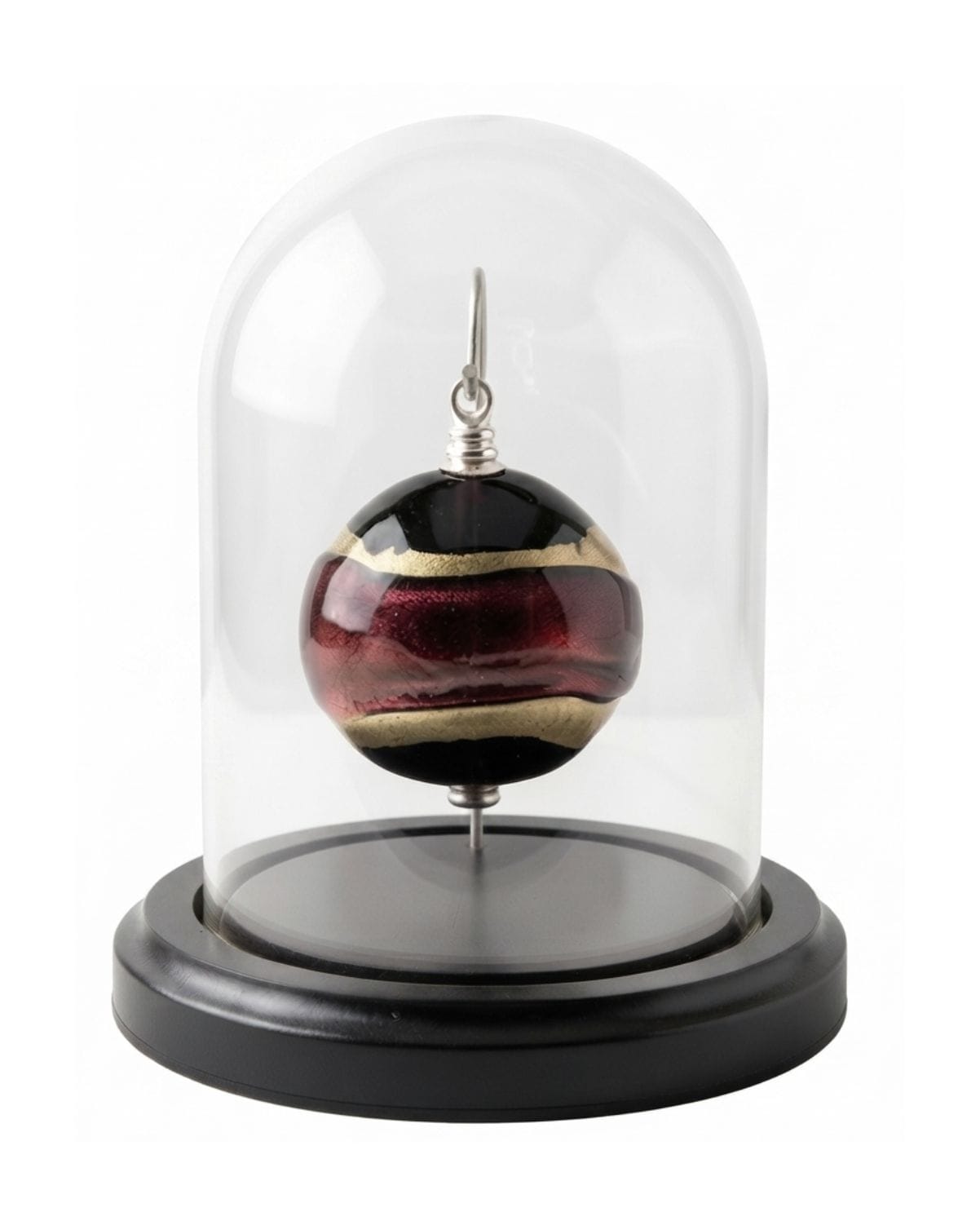 Cara Keepsakes Keepsake Urn Mini Urn with Glass Dome Keepsake Urn - "Gilded Dreams"