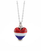 Cara Keepsakes Murano Glass Heart Urns Murano Glass Heart Urn - 'Freedom's Dream'