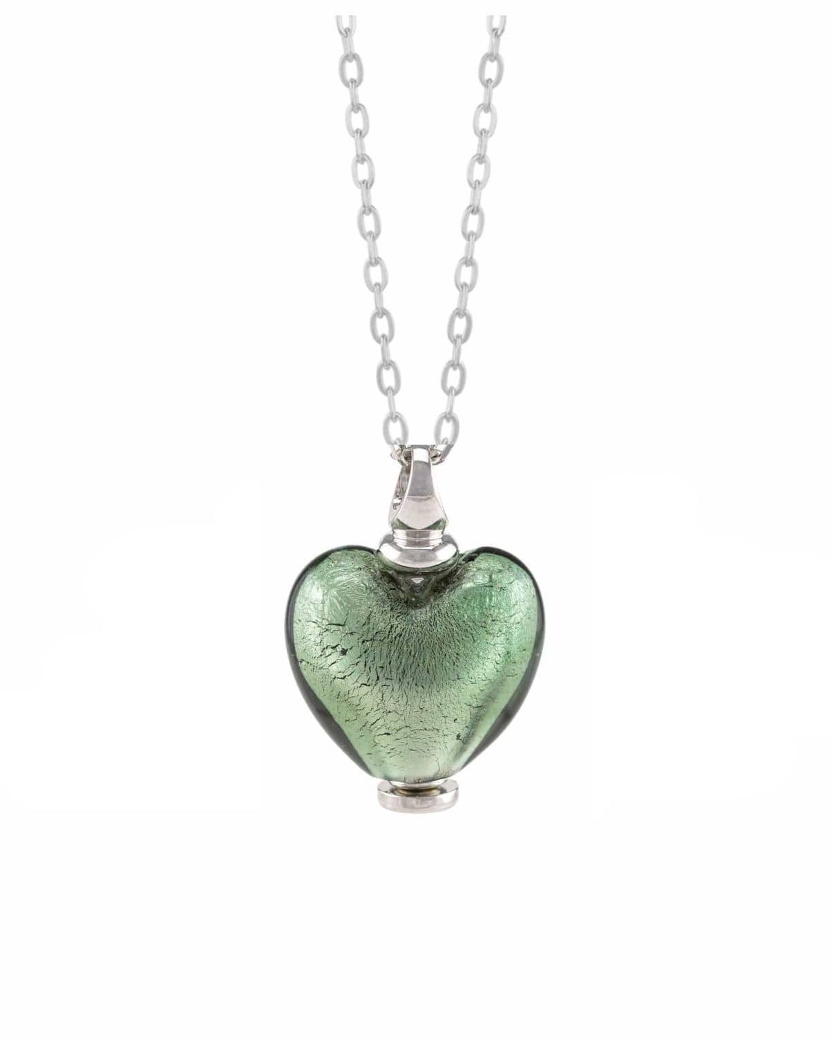 Cara Keepsakes Murano Glass Heart Urns Murano Glass Heart Urn - June