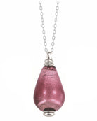 Cara Keepsakes Murano Glass Pendant Urns Murano Glass Pendant Urn - 'Orchid Mist'
