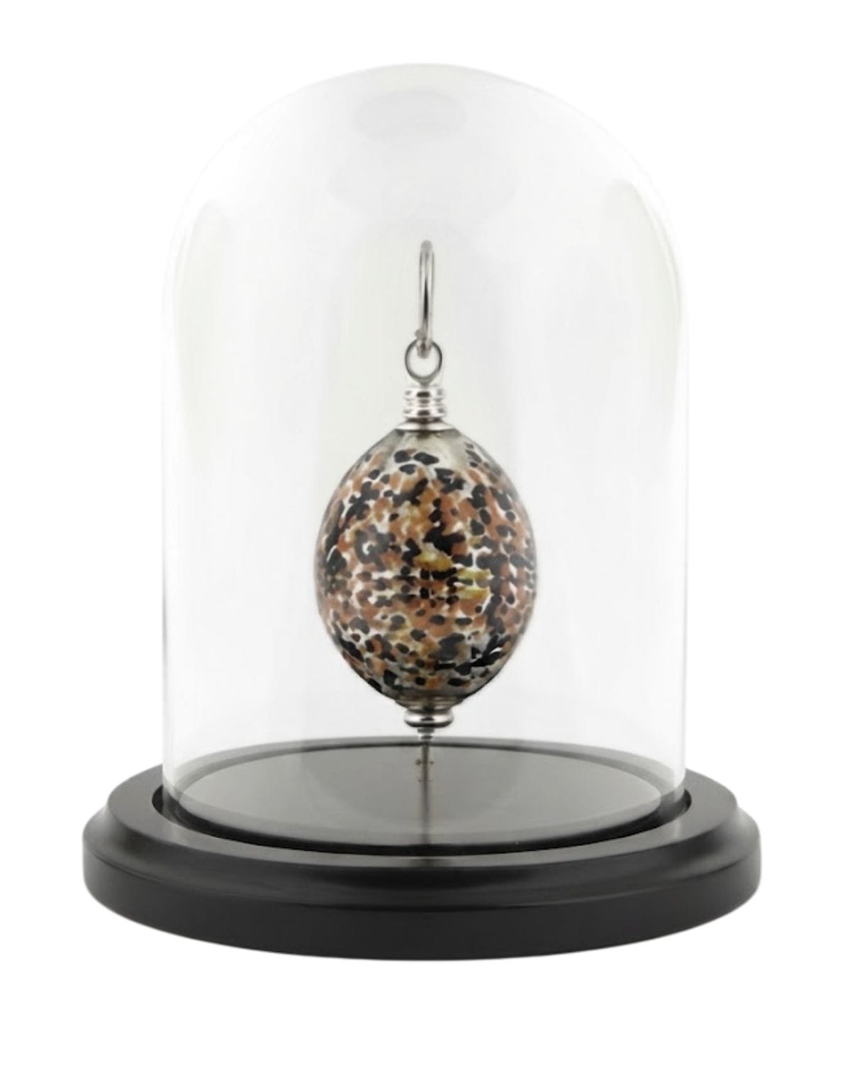 Cara Keepsakes Keepsake Urn Mini Urn with Glass Dome Keepsake Urn - "Everlasting Embrace"