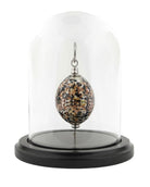Cara Keepsakes Keepsake Urn Mini Urn with Glass Dome Keepsake Urn - "Everlasting Embrace"