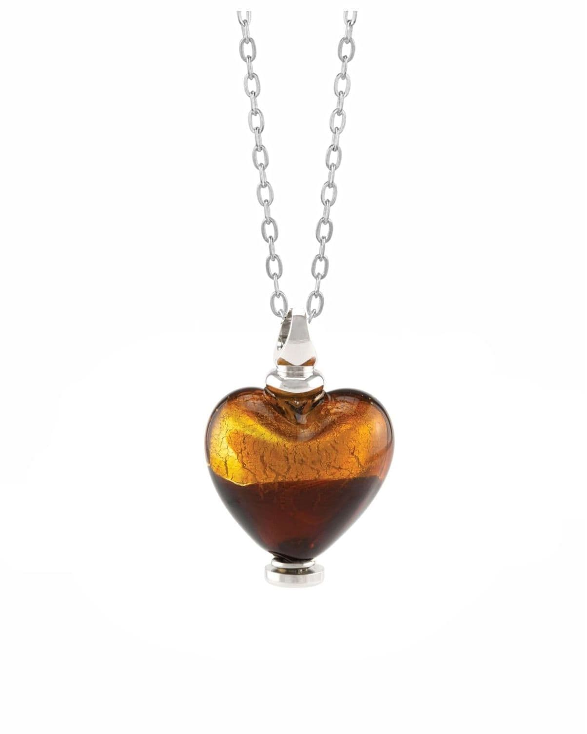 Cara Keepsakes Murano Glass Heart Urns Murano Glass Heart Urn - 'Sweet Promise'