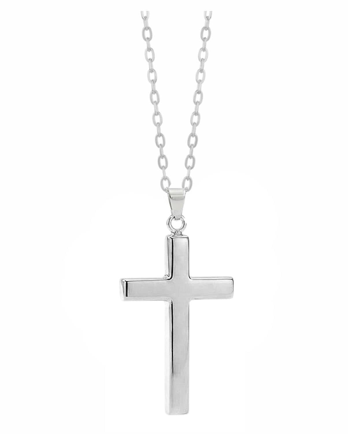 Cara Keepsakes Silver Pendant Urns Cross Pendant Urn