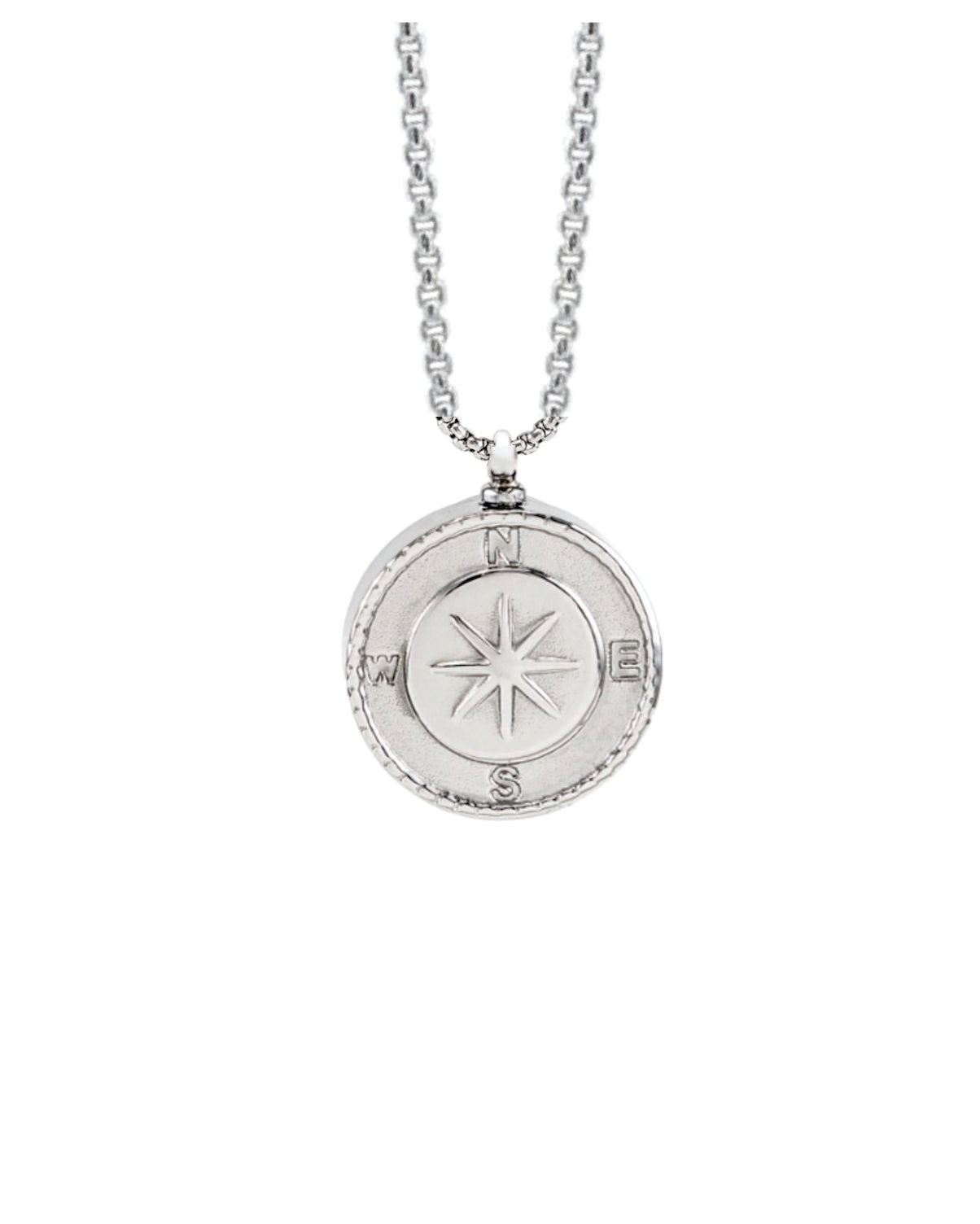 Cara Keepsakes Stainless Steel Large Stainless Steel Compass Urn