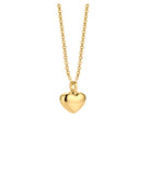 Cara Keepsakes Stainless Steel Gold-Plated Stainless Steel Bubble Heart Urn