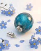 Cara Keepsakes Keepsake Urn Mini Urn with Glass Dome Keepsake Urn - "Tender Promise"
