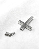 Cara Keepsakes Silver Pendant Urns Cross Pendant Urn
