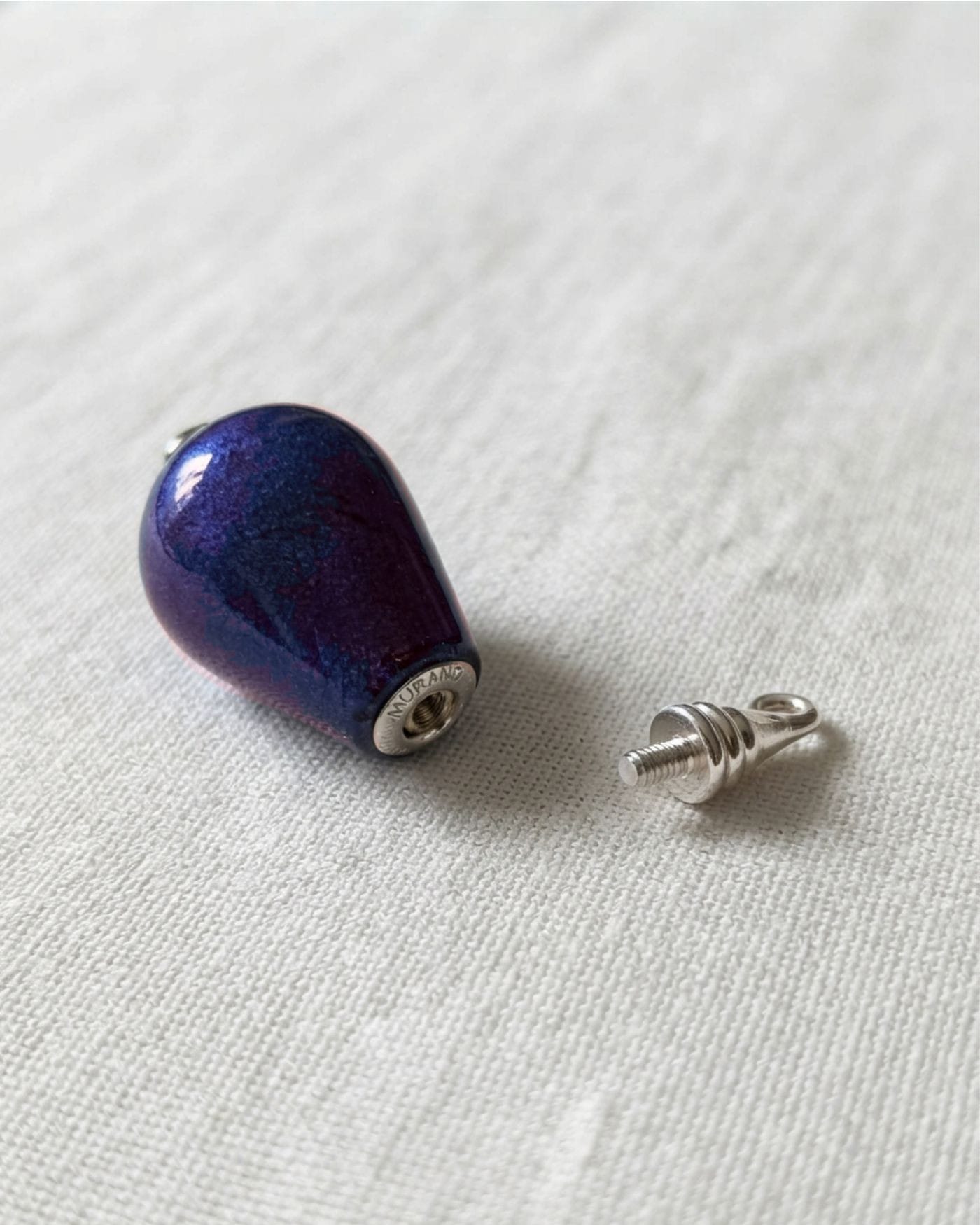 Cara Keepsakes Murano Glass Pendant Urns Murano Glass Pendant Urn - 'Majesty'