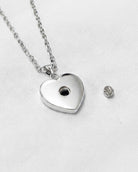 Cara Keepsakes Silver Pendant Urns 'Forget Me Not' Pendant Urn