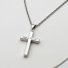 Cara Keepsakes Silver Pendant Urns Cross Pendant Urn