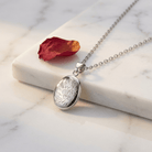 Cara Keepsakes Silver Pendant Urns 'Wildflower' Pendant Urn