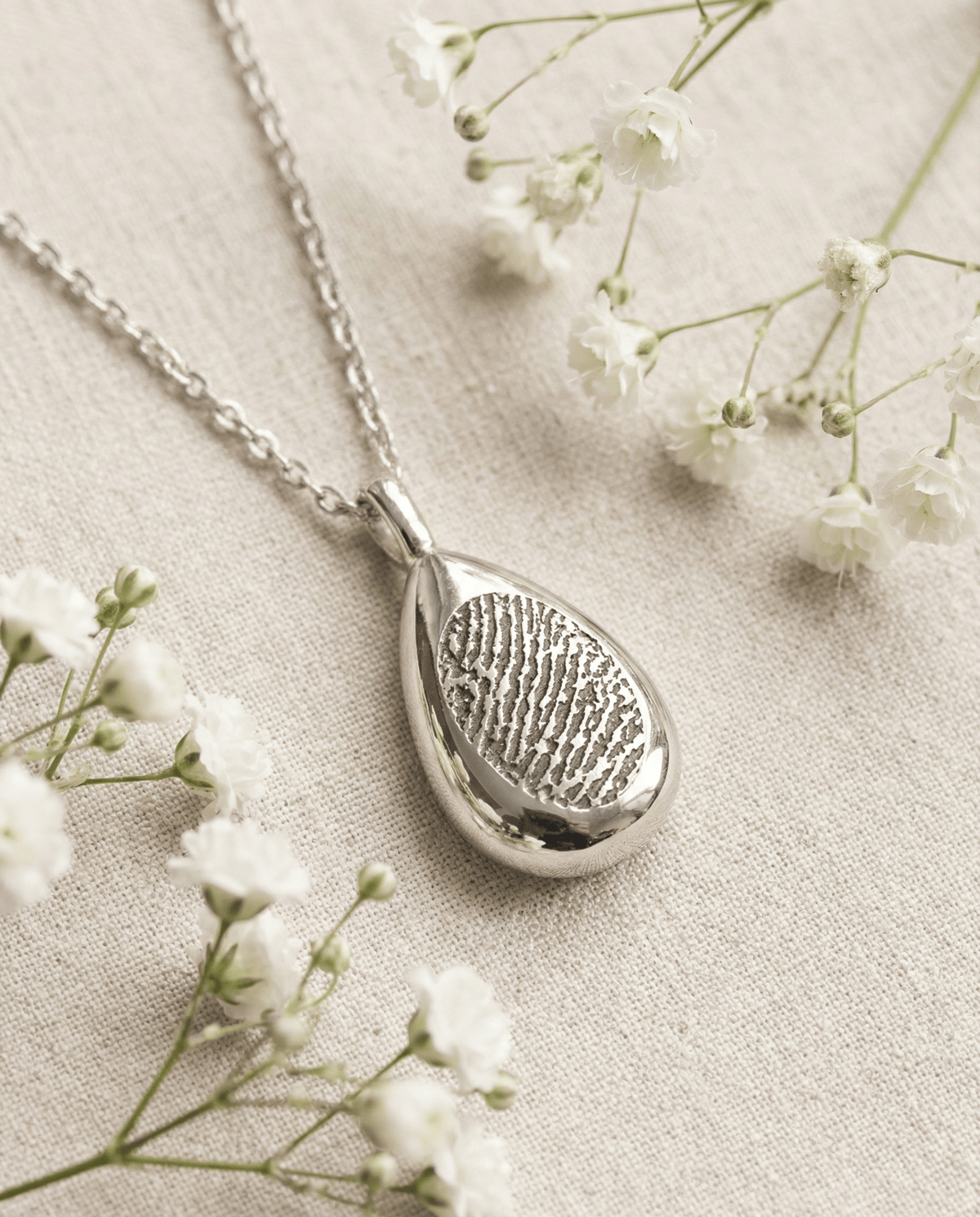 Cara Keepsakes Stainless Steel Stainless Steel Teardrop Urn
