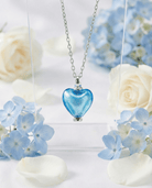 Cara Keepsakes Murano Glass Heart Urns Murano Glass Heart Urn - March