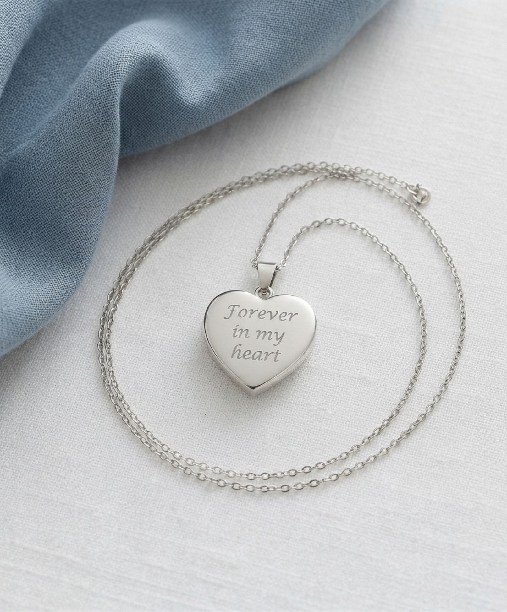 Cara Keepsakes Silver Pendant Urns Silver Heart Pendant Urn